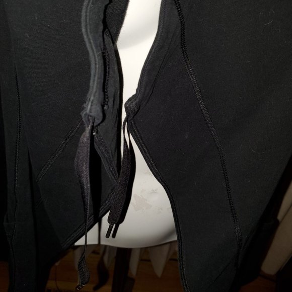 Lucy Ruched Waterfall Jersey Cardigan/Jacket M - Picture 2 of 7